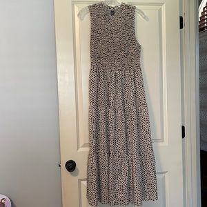 Shein, Leopard Midi Dress, Size XL